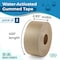 Idl Packaging 3in x 375' Reinforced Heavy Duty Water-Activated Gummed Kraft Tape, White, 2PK H-70W-2 - alternate 5